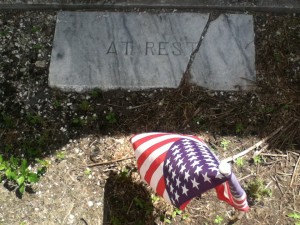 at rest grave